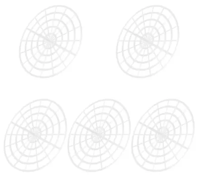 Productafbeelding van Kunststof fermentatieplaat - 5 stuks - voor inmaakpotten - Ø 12 cm