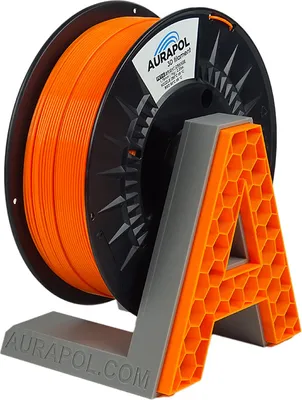 Image de Filament PLA 3D AURAPOL Orange vif 1 kg 1,75 mm