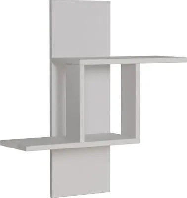 Zdjęcie produktu dla Półka ścienna z 2 półkami, wys. 70 cm - MILL