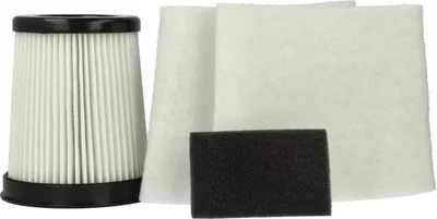 Produktbild von vhbw 4x Filter kompatibel mit Dirt Devil M2009-8, M2009, M2009-0, M2009-1, M2009-2, M2009-3, M2009-4, M2009-5, M2009-6, Centrino, M2009-7 Staubsauger