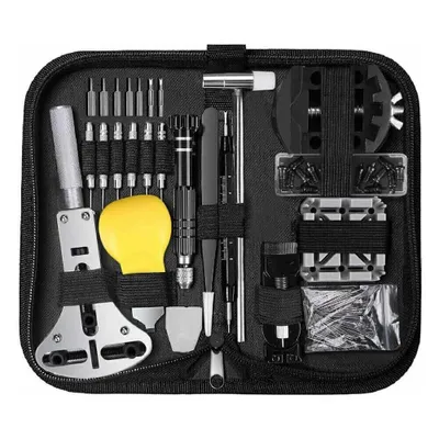 Produktbild von 153 tlg Uhrmacherwerkzeug Set Uhrenwerkzeug Uhr Werkzeug Gehäuseöffner Reparatur