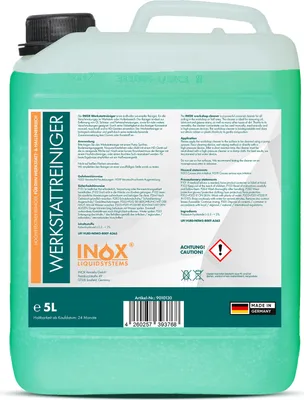 Produktbild von INOX® Werkstattreiniger Konzentrat, 5L - Bodenreiniger Industriereiniger