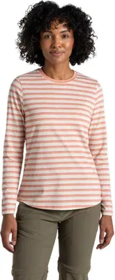 Immagine prodotto di Craghoppers Damen NosiLife Akona Langarmshirt Clay Stripe 42