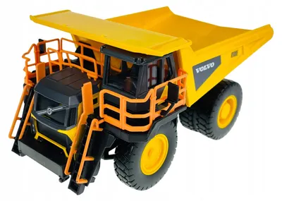Produktbild von BBURAGO VOLVO R100E Muldenkipper Metallmodell Maßstab 1:60