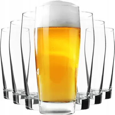 Immagine prodotto di Bicchieri da birra KADAX "Lumia", bicchieri da birra di frumento, boccali da birra, bicchieri a tulipano per birra e cocktail, 510 ml, 8 pezzi