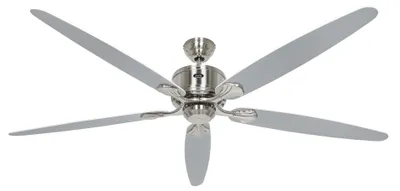 Produktbild von Energiespar Deckenventilator mit Fernbedienung Eco Elements 180 cm Chrom gebürstet