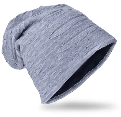 Produktbild von Beanie Muetze DestNieten Anthrazit