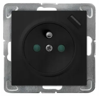 Immagine prodotto di Ospel Presa multipla GP-1YZPUSB/m/33, nera, con porte USB
