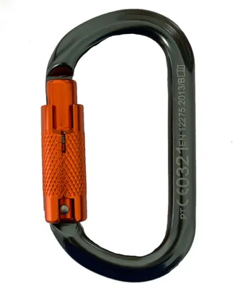 Produktbild von Profi Alu. Kletterkarabiner 23 kN
