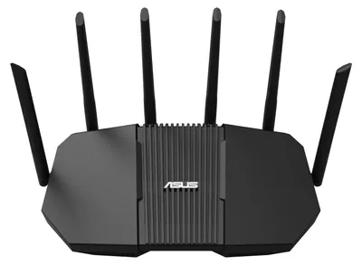 Produktbild von ASUS RT-BE90U BE9400 AiMesh WLAN-Router 2.5 Gigabit Ethernet Tri-Band (2,4 GHz/5 GHz/6 GHz) Schwarz