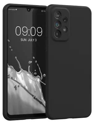 Produktbild von kwmobile Handyhülle für Samsung Galaxy A33 5G Hülle - TPU Case - Kabelloses Laden - Schutzhülle Cover in Schwarz