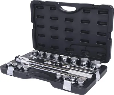 Immagine prodotto di KS TOOLS Set di chiavi a bussola 911.0752 Acciaio al cromo-vanadio 14000g