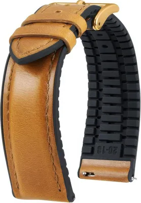 Immagine prodotto di Pasek skórzany do zegarka 18–16mm unisex BINLUN olejowany szybkie zapięcie