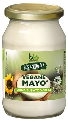 Zdjęcie produktu dla Organiczny majonez wegański o delikatnym, kremowym smaku bez jajek 250ml