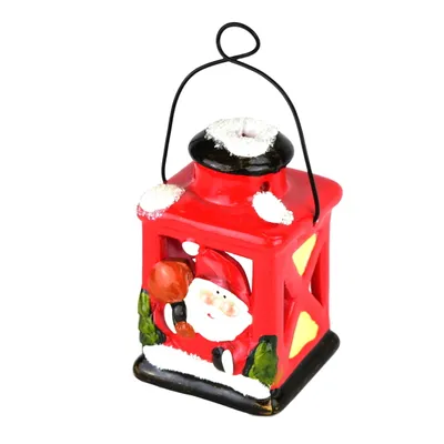 Immagine prodotto di Lanterna con Babbo Natale 10,5 cm