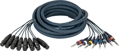 Produktbild von DAP FL67 - 8 XLR/F 3P to 8 Jack stereo 6 m