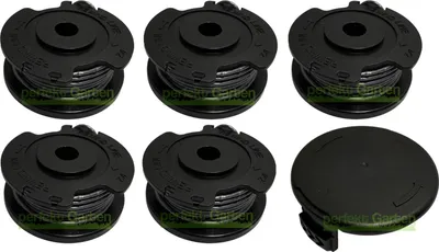 Obrázok produktu pre 5 x cievka + krytka pre Bosch 3600HA5002 3600HA5001 / F016800569 kosačka