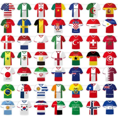 Imagen del producto de Conjunto de banderas para la Copa Mundial de la FIFA 2026
