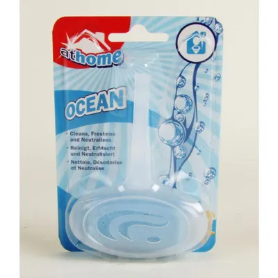 Produktbild von 24x At Home Clean WC Stein Ocean Duftspüler Toilette Einhänger Reiniger Bad Tab