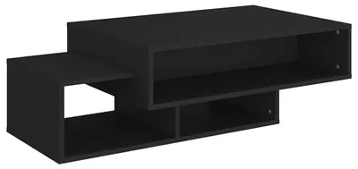 Obrázok produktu pre vidaXL Konferenčný stolík čierny 105x55x32 cm Drevo Materiál
