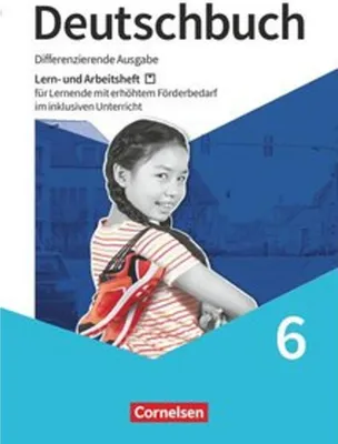 Immagine prodotto di Deutschbuch 6. Schuljahr - Lern- und Arbeitsheft für Lernende mit erhöhtem Förderbedarf im inklusiven Unterricht