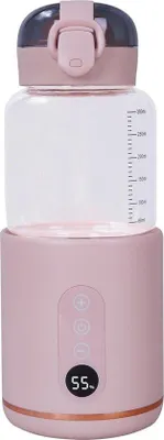 Productafbeelding van Flessenwarmer - Flessenverwarmer - Opwarmen - Zeer snel warm - Draagbare Flessenwarmer voor Onderweg en Thuis -