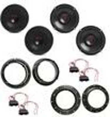 Produktbild von JBL Stage3 627 Koaxial 2-Wege Lautsprecher Einbauset für Golf 5 vorne hinten