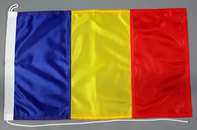 Produktbild von Bootsflagge Rumänien 30x45 cm Motorradflagge Bootsfahne