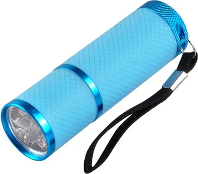 Produktbild von Mini-Blitzlicht fš¹r LED-UV-Gel-H?rtungslampe Handnageltrockner Nageltaschenlampe 9 LEDs 395-nm-UV-Taschenlampen-Detektor fš¹r Gesichtsmaske