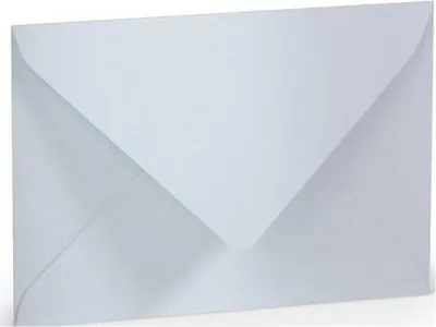 Produktbild von Briefumschlaege Paperado marble white DIN C6, mit Seidenfutter 5er
