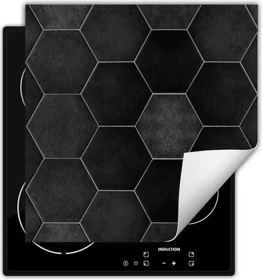 Immagine prodotto di DarHaus Piastra di copertura per stufe 60x52 cm Tappetino antiscivolo Roll-up, piastrelle