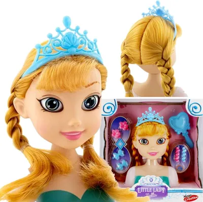 Produktbild von Little Lady Nella Kämmen und Styling Kopf + Zubehör