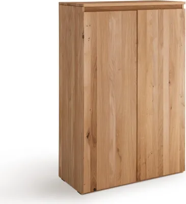 Produktbild von Highboard Livorno Eichenholz Natur 80 x 39 x 121 cm