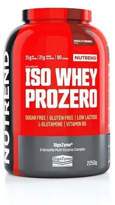 Productafbeelding van Nutrend ISO WHEY PROZERO 2250g - Witte Chocolade