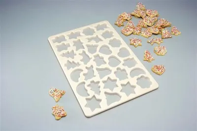 Produktbild von Ausstechschablone f. 25 Kekse