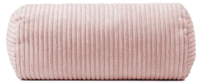 Produktbild von GÖZZE Anafi Kissenrolle weiche Kissenrolle in Cord-Optik mit Synthetikfüllung und Paspel Altrosa 40 x 20 cm