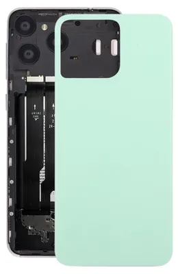 Productafbeelding van Voor ZTE Blade A73 4G: Glazen achterkant batterijdeksel, groen, vervangingsonderdeel voor reparatie