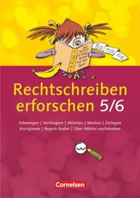 Obrázok produktu pre Rechtschreiben erforschen 5/6. Arbeitsheft