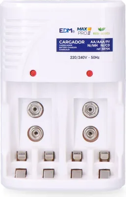 Produktbild von Batterieladegerät für: 4 Batterien aa - aaa - 9v 220/240v 50hz
