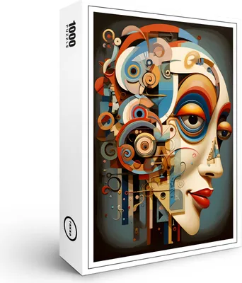 Produktbild von raxxa Premium-Puzzle "Whimsical Divisionism 7", 1000 Teile