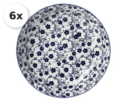 Produktbild von Suppenteller 20,5cm 6er Set Royal Sakura