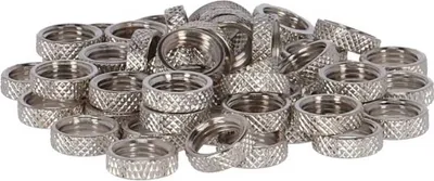 Produktbild von Schwalbe FELGENMUTTER DV/AGV (50er Beutel) M4 Silber - sichere Befestigung fü...