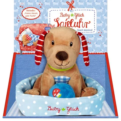 Produktbild von Coppenrath 14439 - Die Spiegelburg - Baby Glück - Spieluhr Hündchen