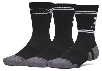 Produktbild von Under Armour New Performance Tech Novelty Crew-socken 3 Paare Schwarz EU 42-47 1/2 Schwarz EU 42-47 1/2