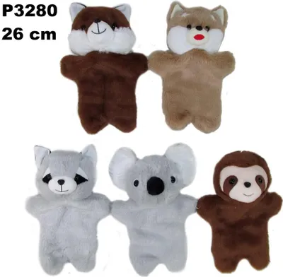 Obrázek produktu pro Maňásek zvířátko plyš 30cm 5 druhů
