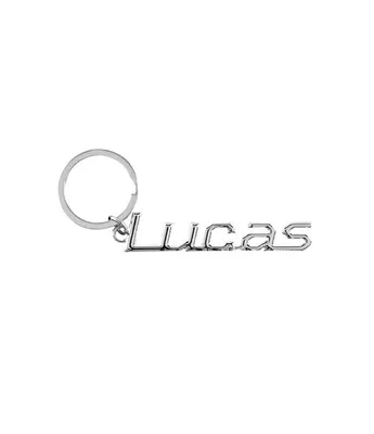 Productafbeelding van Cool car keyrings - Auto sleutelhanger met naam Lucas