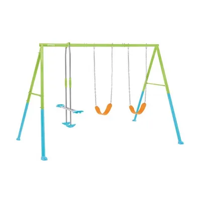 Obrázek produktu pro INTEX 44121 - Sada 3 houpaček (343x254x211cm) Houpací ocelový rám