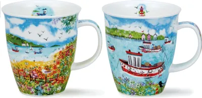 Produktbild von 2er Set Dunoon Becher Tassen Nevis Coastal View Küstenblick für 480ml Formano