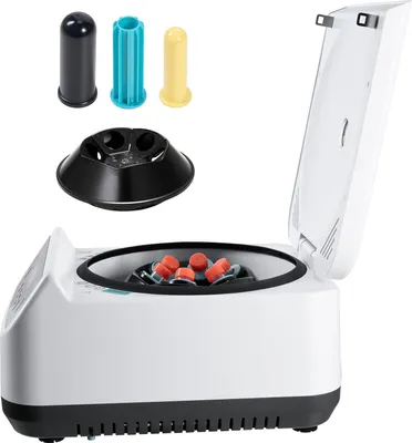 Immagine prodotto di SucceBuy centrifuga da laboratorio 2/5/10/15/50ml, 500-4000 giri al minuto per applicazioni versatili