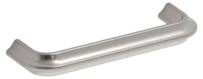 Imagen del producto de Tirador para muebles de zamak. Distancia entre agujeros: 96 mm. Acabado en níquel envejecido. Juego de 6 unidades